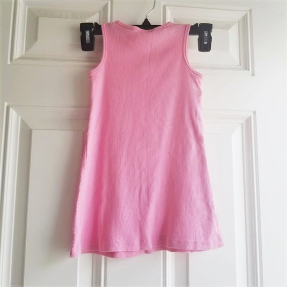 Gymboree PALM SPRING Sleeveless Dress, Pink & Orange, Size 4T - Picture 3 of 3